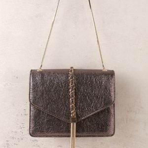 NIGHT GUNMETAL PURSE